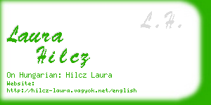 laura hilcz business card